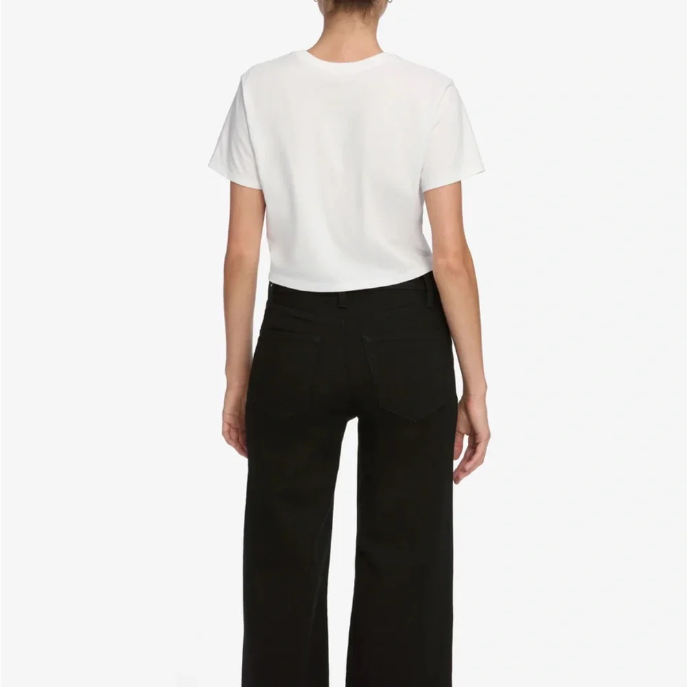 Frame Denim Women's High Rise Jeans - Black - Picture 3 of 4